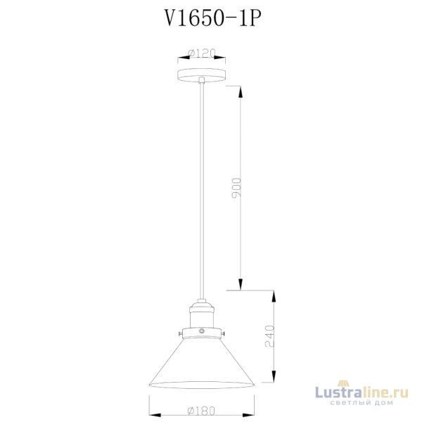 Подвесной светильник Moderli Single V1650-1P