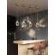 Подвесной светильник Delight Collection Crystal rock II 9701P/1 brass