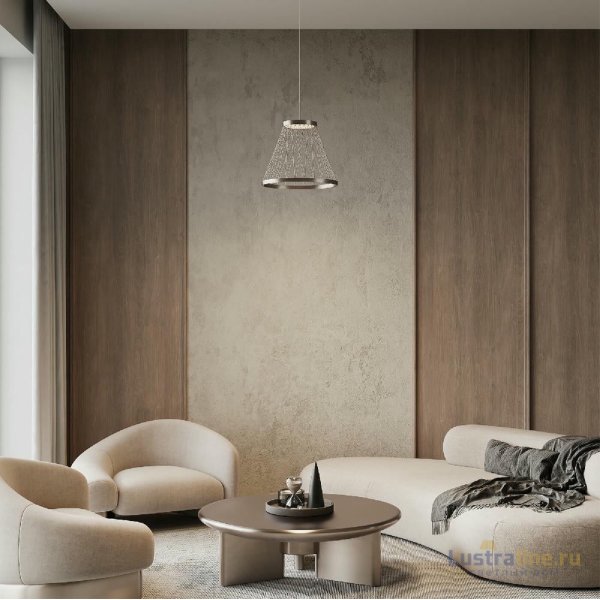 Подвесной светильник Eurosvet Cesta 40016/1 LED коричневый a069283