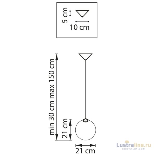Подвесной светильник Lightstar Sferetta 801010 Подвесной светильник Lightstar Sferetta 801010