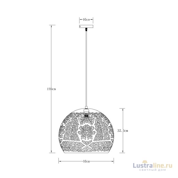 Подвесной светильник Arte Lamp Celesta A7057SP-1BK