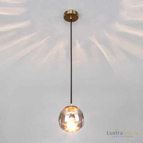 Подвесной светильник Eurosvet Juno 50207/1 дымчатый