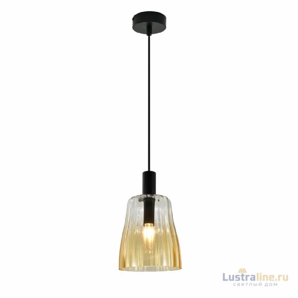 Подвесной светильник Indigo Soave 11047/B/1P Amber V000493