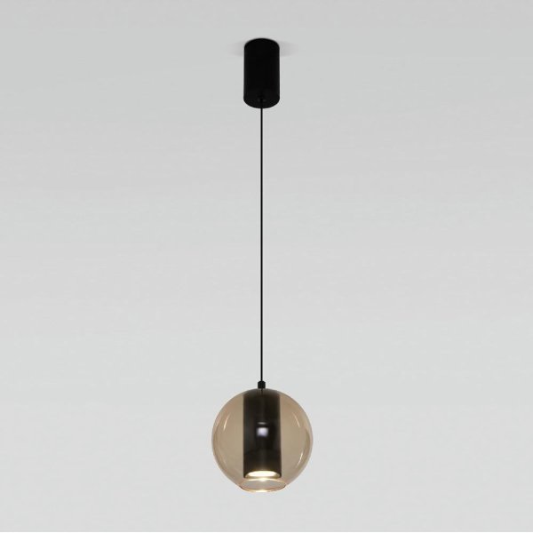 Подвесной светильник Eurosvet Cobble 50258/1 LED бежевый a064552