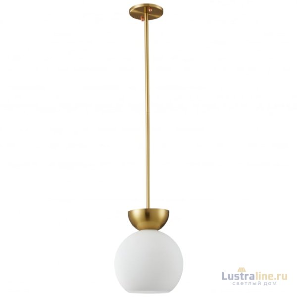 Подвесной светильник iLamp Mono P6079-1 GD+WH