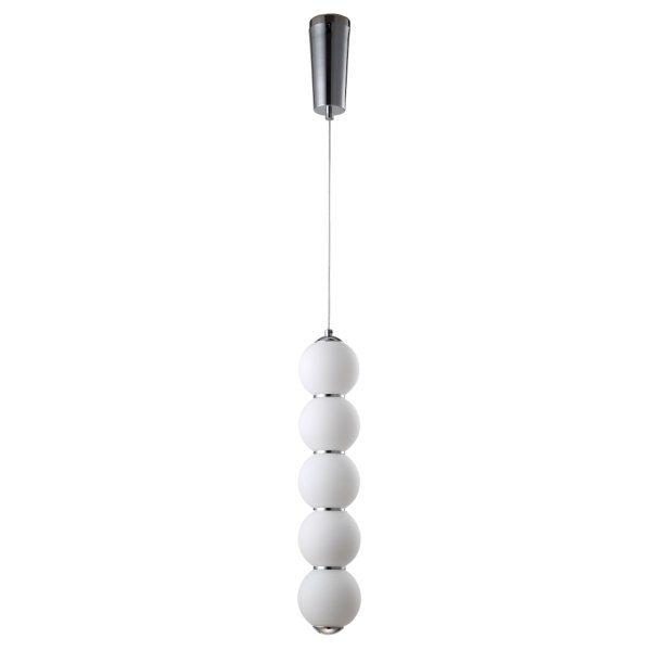 Подвесной светильник Crystal Lux Desi DESI SP5 CHROME/WHITE