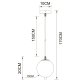 Подвесной светильник Arte Lamp Freddie A2231SP-1PB