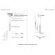 Подвесной светильник Crystal Lux LINEUP SP11W LED BRASS