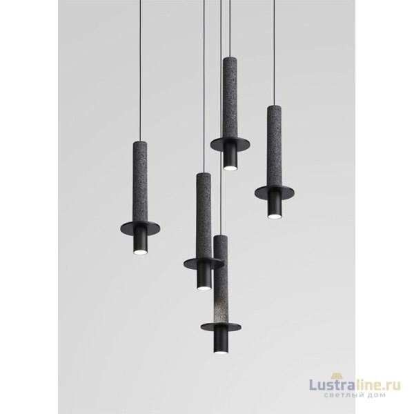 Подвесной светильник Delight Collection Meta 10704P black/grey