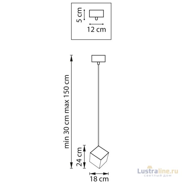 Подвесной светильник Lightstar Qubica 805502 Подвесной светильник Lightstar Qubica 805502