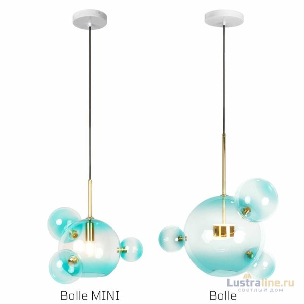 Подвесной светильник Loft IT Bolle 2027-P4 Blue mini