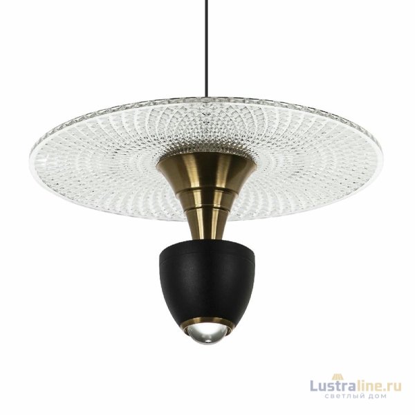 Подвесной светильник LED4U L8709-3 BK