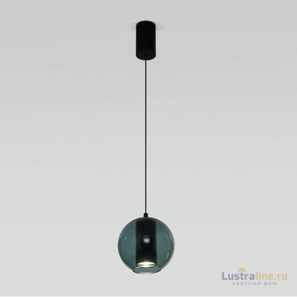 Подвесной светильник Eurosvet Cobble 50258/1 LED бирюзовый a064551