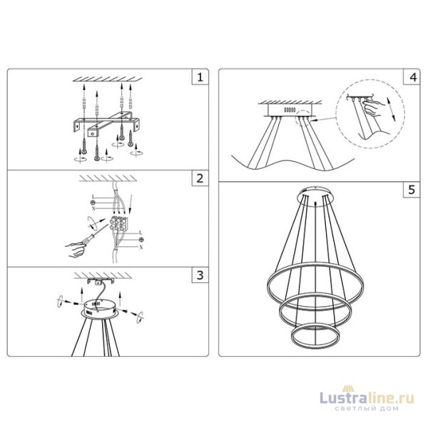 Подвесной светильник Kink Light ТОР 08223,01A(4000K) Подвесной светильник Kink Light ТОР 08223,01A(4000K)
