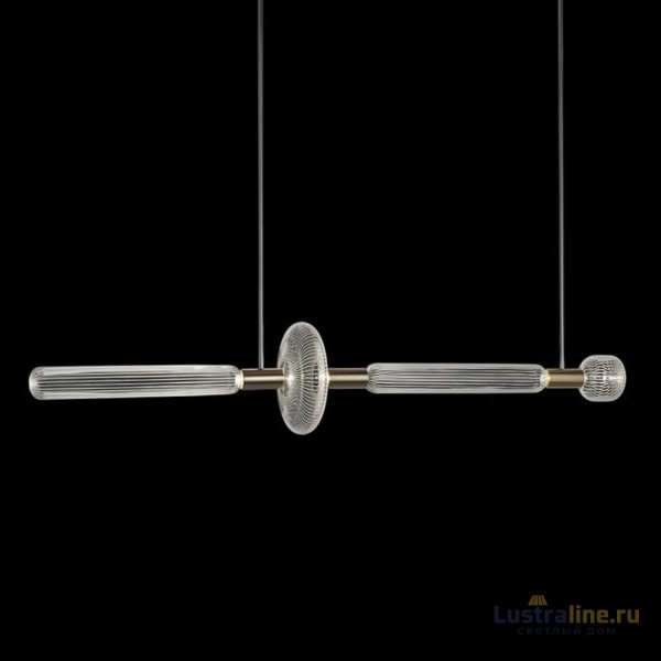 Подвесной светильник Delight Collection MJ6061P/D gold/clear Подвесной светильник Delight Collection MJ6061P/D gold/clear