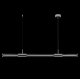 Подвесной светильник Crystal Lux LINEUP SP24W LED CHROME