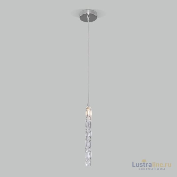 Подвесной светильник Eurosvet Lynn 50381/1 хром Подвесной светильник Eurosvet Lynn 50381/1 хром