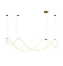 Подвесной светильник Delight Collection 10521P brass/white