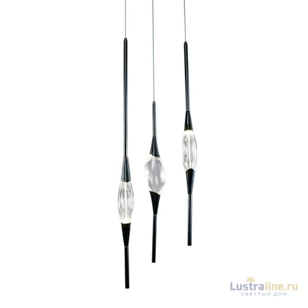 Подвесной светильник Delight Collection Pezzo OM82112-3 pearl black Подвесной светильник Delight Collection Pezzo OM82112-3 pearl black