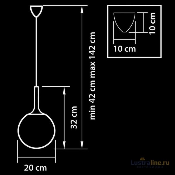 Подвесной светильник Lightstar Globo 813021 Подвесной светильник Lightstar Globo 813021