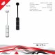 Подвесной светильник Reluce 16005-0.9-001IL GU10 BK