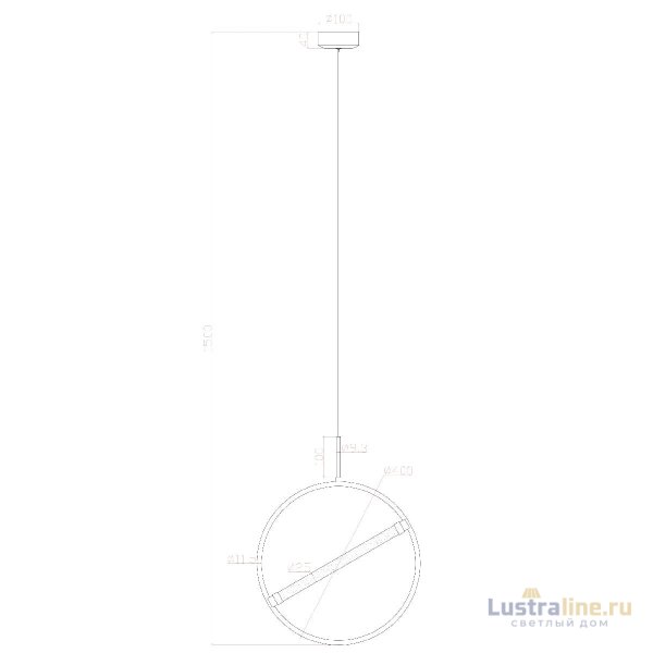 Подвесной светильник Arte Lamp Dolores A2565SP-1PB