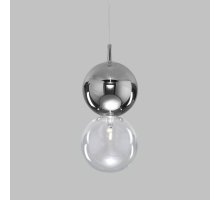 Подвесной светильник Eurosvet Selisa 50091/1 хром/дымчатый