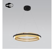 Подвесной светильник Eurosvet Imperio 90241/1 черный/ золото Smart