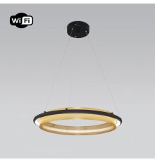 Подвесной светильник Eurosvet Imperio 90241/1 черный/ золото Smart