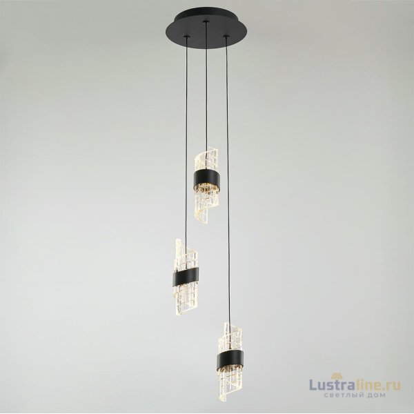 Подвесной светильник DeLight Collection MD23001022-3A matt black Подвесной светильник DeLight Collection MD23001022-3A matt black