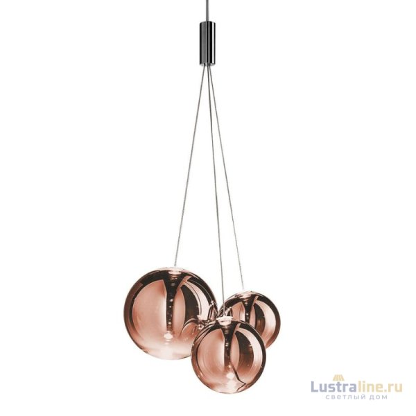 Подвесной светильник Delight Collection 19152 19152P/3 rose gold Подвесной светильник Delight Collection 19152 19152P/3 rose gold