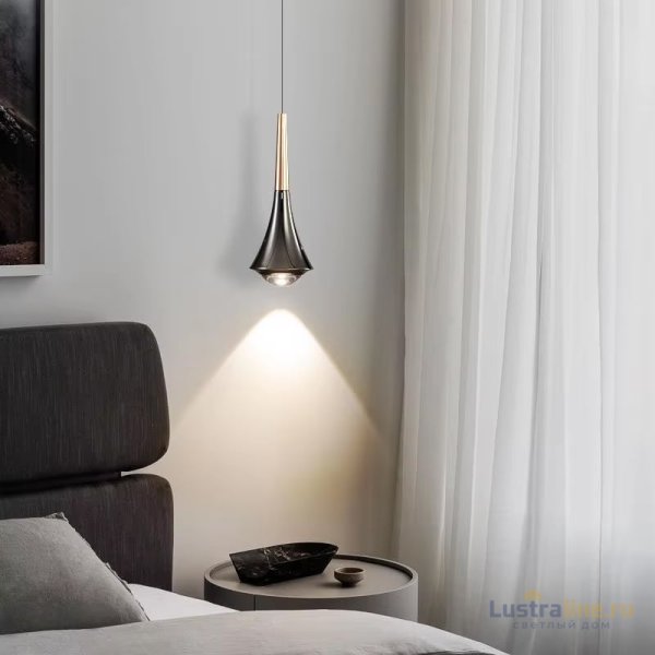 Подвесной светильник Delight Collection 8969P/1 gold/black Подвесной светильник Delight Collection 8969P/1 gold/black