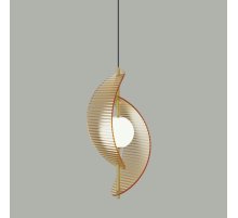 Подвесной светильник Delight Collection MD24030035-1A brass/amber