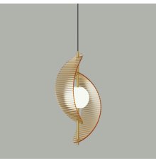 Подвесной светильник Delight Collection MD24030035-1A brass/amber