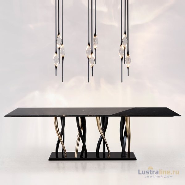 Подвесной светильник Delight Collection Pezzo OM82113-9 pearl black Подвесной светильник Delight Collection Pezzo OM82113-9 pearl black