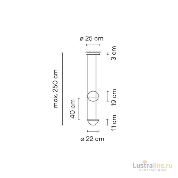 Подвесной светильник ImperiumLoft Palma 168489-22