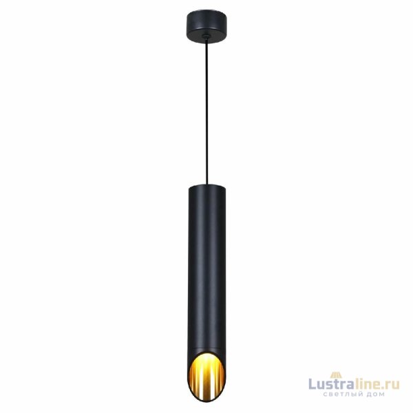 Подвесной светильник Reluce 16007-0.9-001LD 300mm GU10 BK+GD