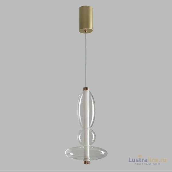 Подвесной светильник Crystal Lux QUASAR SP10W LED TRANSPARENT Подвесной светильник Crystal Lux QUASAR SP10W LED TRANSPARENT