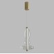 Подвесной светильник Crystal Lux QUASAR SP10W LED TRANSPARENT
