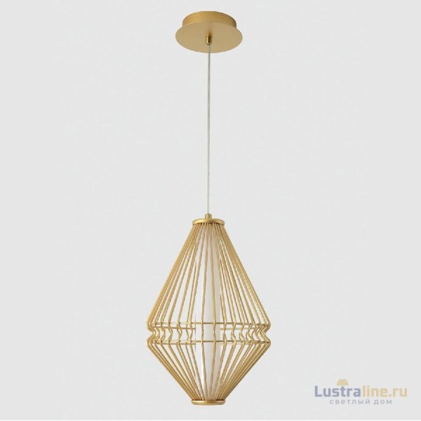 Подвесной светильник Crystal Lux CUADRA SP18W LED GOLD