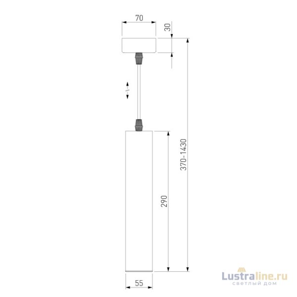 Подвесной светильник Elektrostandard Single 4690389178818 50161/1 LED a057418