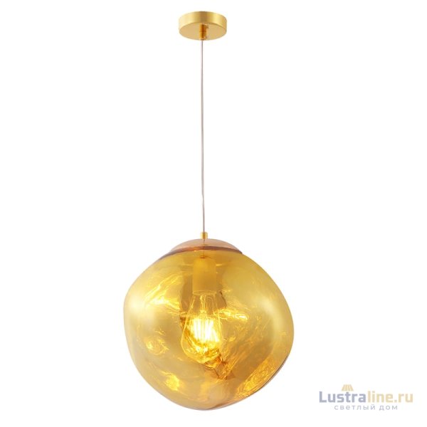 Подвесной светильник Crystal Lux MALAGA SP1 D280 GOLD Подвесной светильник Crystal Lux MALAGA SP1 D280 GOLD