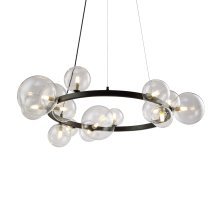 Подвесной светильник Delight Collection Art Deco Bubble OMG1075R black/clear
