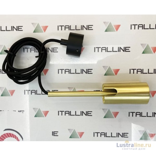 Подвесной светильник Italline DL 3038 black/gold Подвесной светильник Italline DL 3038 black/gold