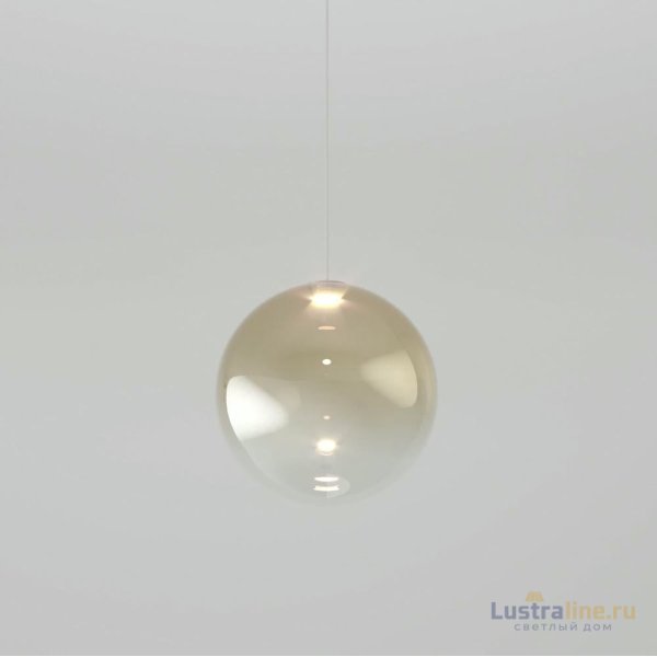 Подвесной светильник Eurosvet Wonder 50231/1 LED янтарный a058634 Подвесной светильник Eurosvet Wonder 50231/1 LED янтарный a058634