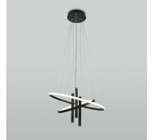 Подвесной светильник Eurosvet Stroke 90270/3 черный a060637