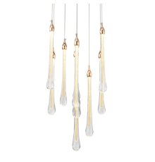 Подвесной светильник Delight Collection Teardrop OM801670-10-G