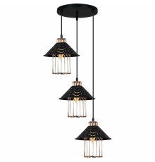 Подвесной светильник Reluce 02501-0.9-03 BK+GD