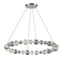 Подвесной светильник DeLight Collection Elliot Diamante MD21001002-1F chrome
