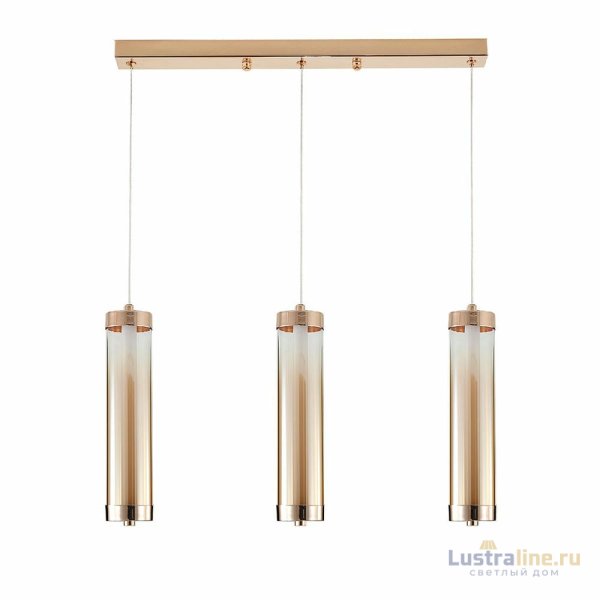 Подвесной светильник Indigo Rilucente 11061/3P Gold V000150L Подвесной светильник Indigo Rilucente 11061/3P Gold V000150L